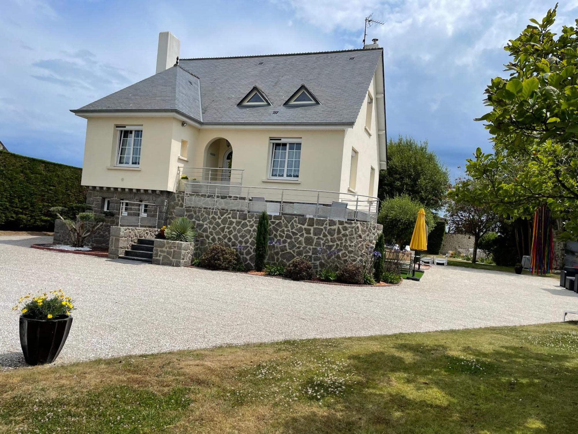"La Revillaise" Proche Mer, Grand Jardin Clos, 2 A 5 Personnes-Adultes-Enfants- Réville Exteriör bild