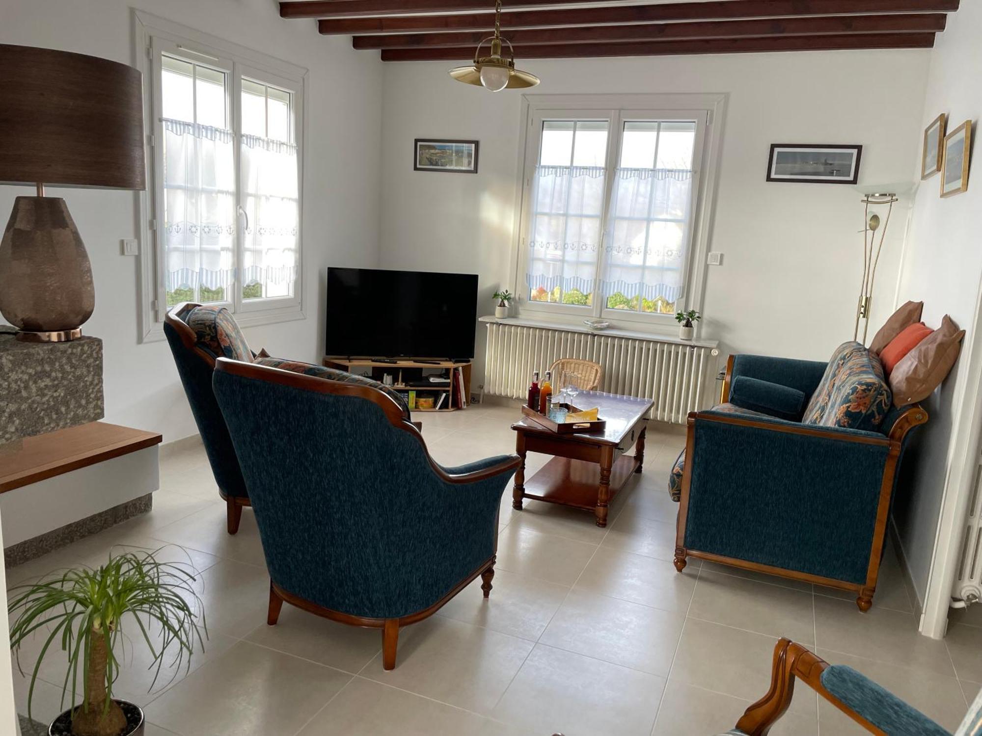 "La Revillaise" Proche Mer, Grand Jardin Clos, 2 A 5 Personnes-Adultes-Enfants- Réville Exteriör bild