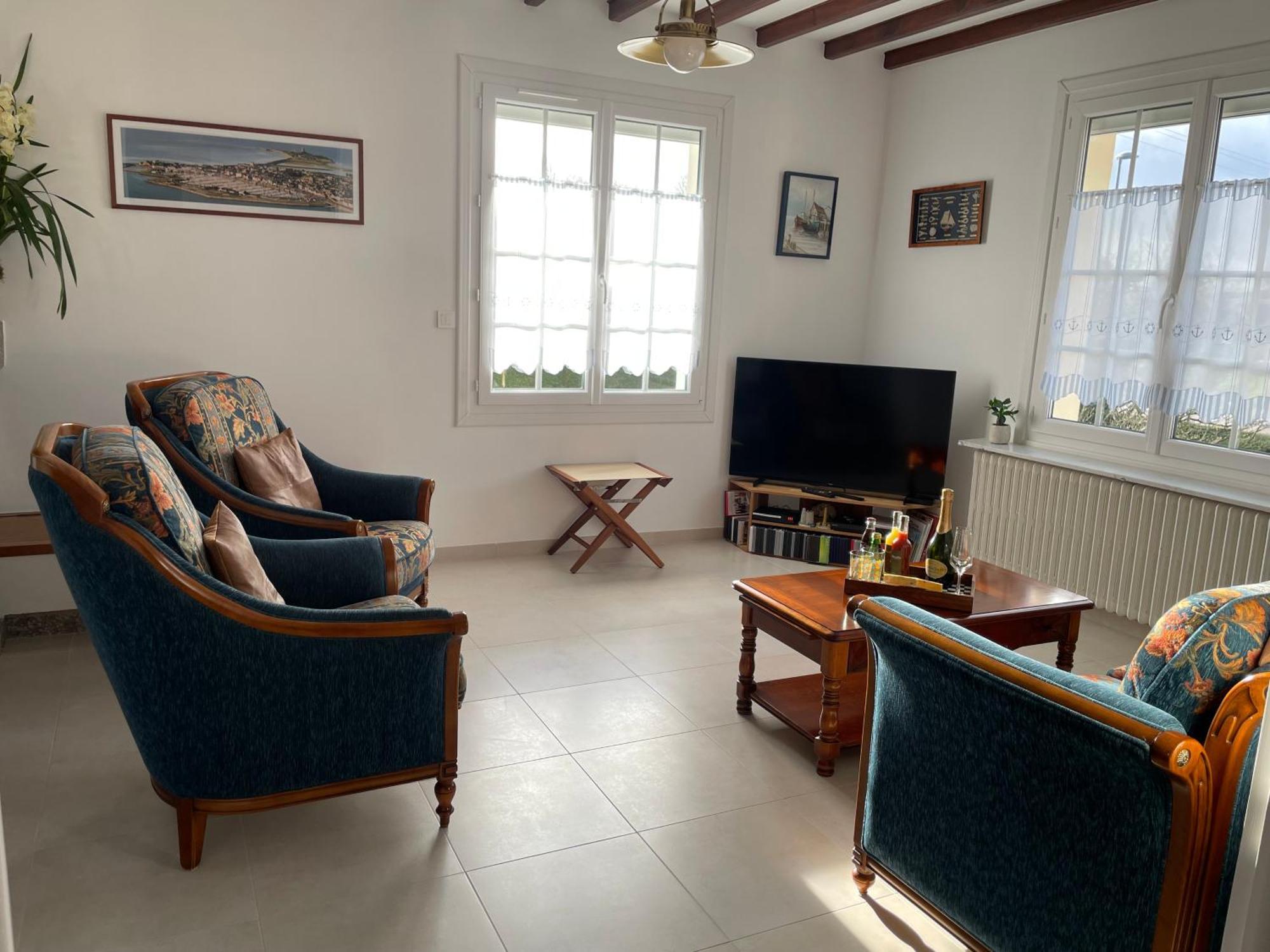 "La Revillaise" Proche Mer, Grand Jardin Clos, 2 A 5 Personnes-Adultes-Enfants- Réville Exteriör bild