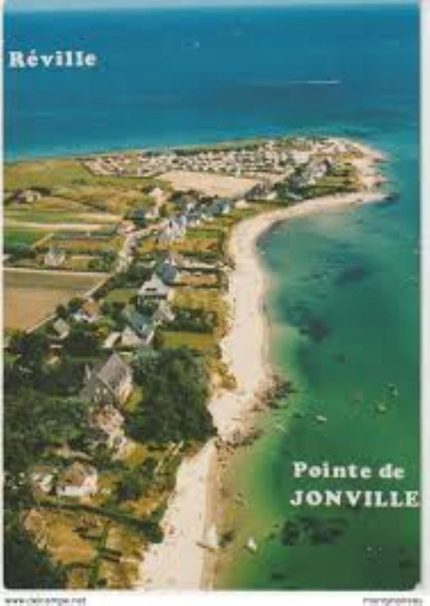 "La Revillaise" Proche Mer, Grand Jardin Clos, 2 A 5 Personnes-Adultes-Enfants- Réville Exteriör bild