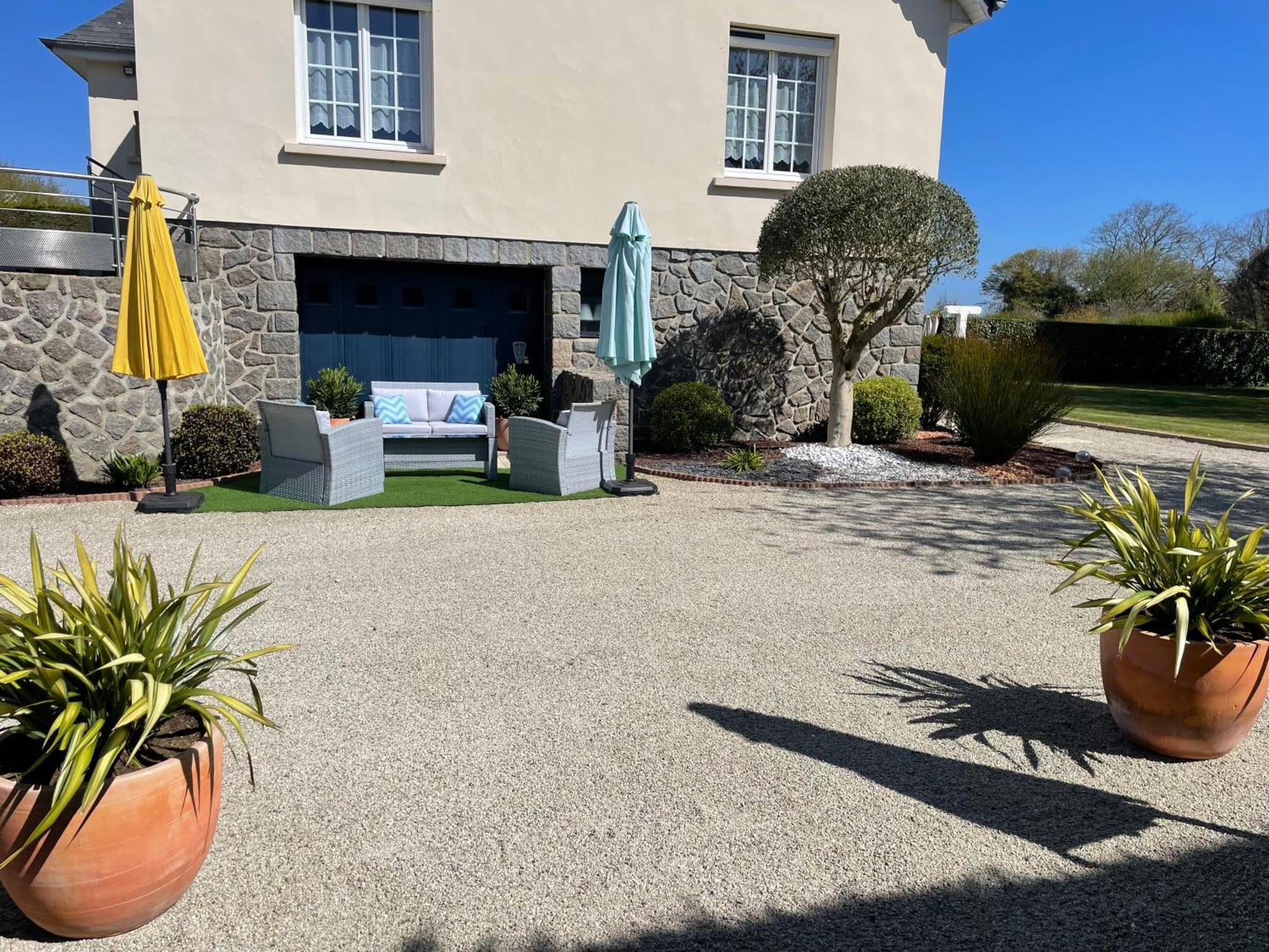 "La Revillaise" Proche Mer, Grand Jardin Clos, 2 A 5 Personnes-Adultes-Enfants- Réville Exteriör bild
